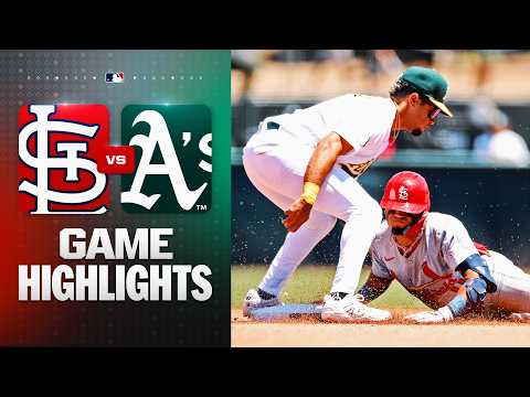 Cardinals vs. A's Game Highlights (5/14/26) | MLB Highlights