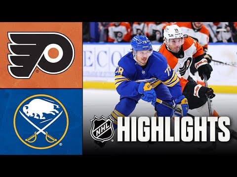 Flyers vs. Sabres | NHL Highlights | January 14, 2026