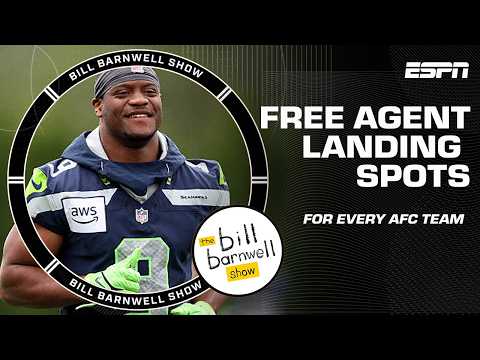 Ideal Free Agent Fits For Every AFC Team | The Bill Barnwell Show