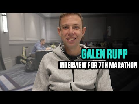 Galen Rupp On What Preparation has been like for his 7th Chicago Marathon, Coming Back From Surgery