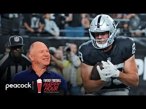 Brock Bowers benefits from Raiders trading Jakobi Meyers | Fantasy Football Happy Hour | NFL on NBC