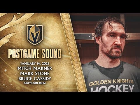 🎥 POSTGAME SOUND: Marner, Stone & Cassidy