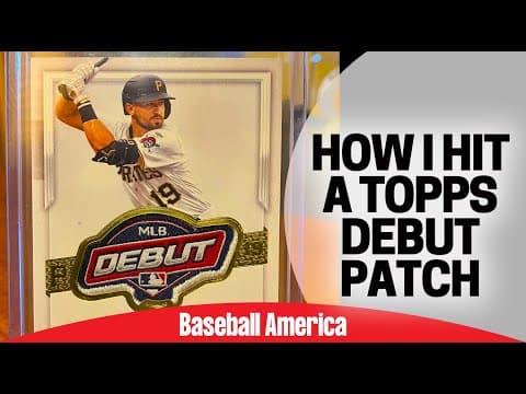 Here's How I Hit a 1/1 Debut Patch From Topps Chrome Update