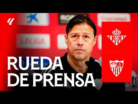 Rueda de prensa de Matías Almeyda previa al #ElGranDerbi | 📡 EN DIRECTO