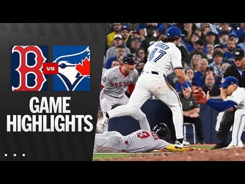 Red Sox vs. Blue Jays Game Highlights (9/23/25) | MLB Highlights
