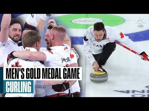 Canada Win Epic Against Great Britain to Take Men’s gold 🥌🇨🇦 | #milanocortina2026