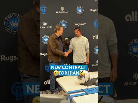 Idan has signed a new contract with the club! #mls #charlottefc