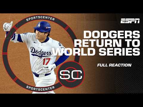 FULL REACTION ⚾ Dodgers sweep Brewers behind Ohtani’s 3-HR, 10-K Game 4 | SportsCenter