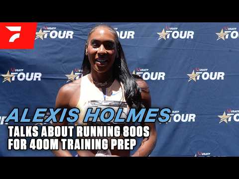 Alexis Holmes Isn't Afraid Of The 800m |  2026 USATF LA Grand Prix