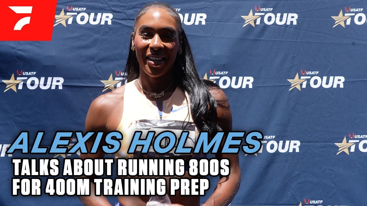 Alexis Holmes Isn't Afraid Of The 800m |  2026 USATF LA Grand Prix