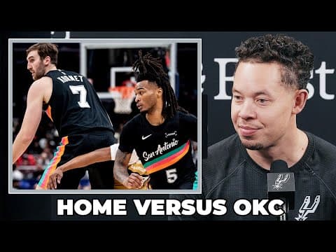 Mitch Johnson on First of Back-to-Back Matchup Against OKC