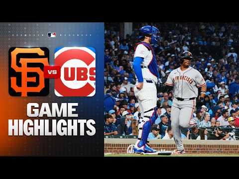 Giants vs. Cubs Game Highlights (6/7/26) | MLB Highlights