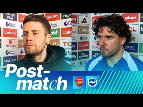 POST-MATCH | Hurzeler And Kadioglu | Arsenal v Brighton