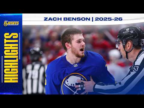 Benny "The Rat" | Zach Benson Shines In 2025-26 NHL Stanley Cup Playoffs | Buffalo Sabres