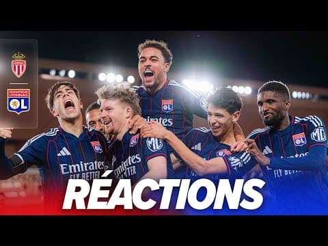 Pavel Sulc après ASM - OL : "Gagner ici, face à Monaco, n’était vraiment pas évident"