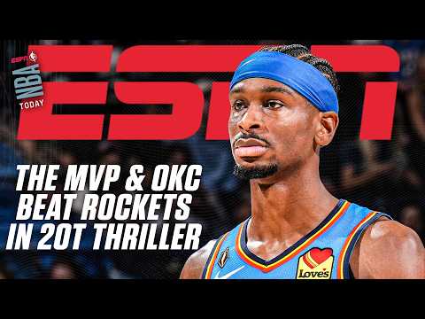 Chet Holmgren is 'LIKE THAT' 🗣️ Perk praises the OKC big man after 2OT win vs. Rockets | NBA Today