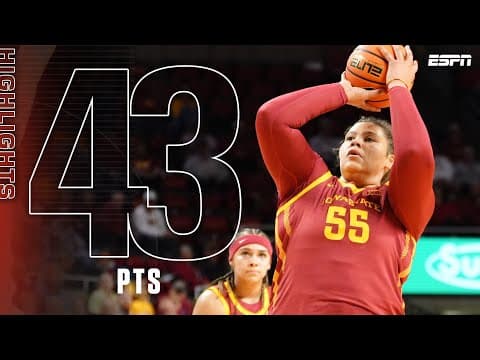 Audi Crooks HIGHLIGHTS 🎥 43 PTS & 7 REB vs. Valparaiso 🔥 | ESPN College Basketball