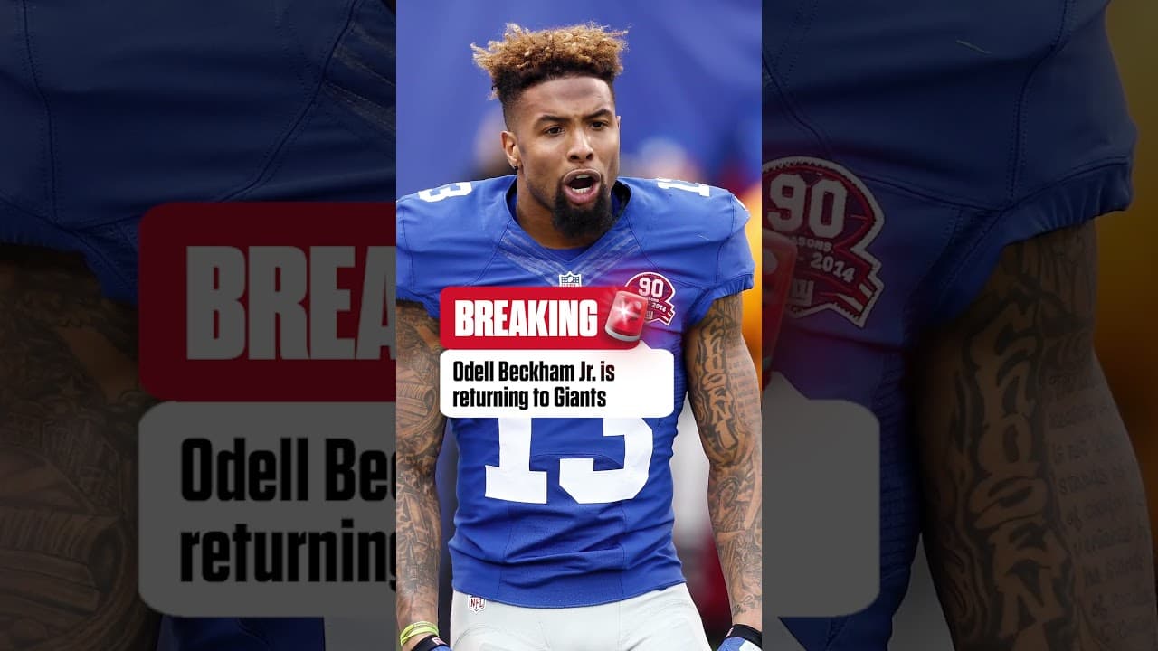 The Giants are bringing back OBJ #nfl #giants