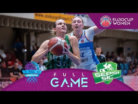 LIVE - TARR KSC Szekszard v ACS Sepsi-SIC | EuroCup Women 2025-26 | Regular Season
