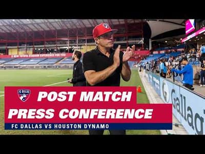 FC Dallas vs. Houston Dynamo Postmatch Press Conference - March 21, 2026