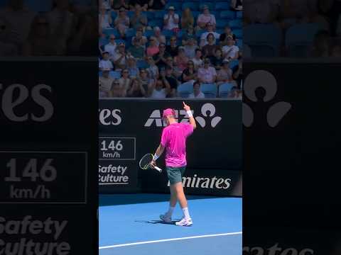 Tennis from another PLANET! 👽