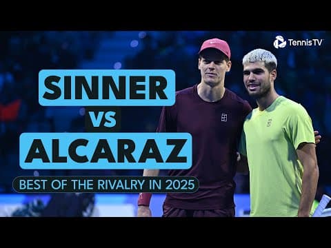 Sinner Vs Alcaraz in 2025 🔥 | The Rivalry This Year!