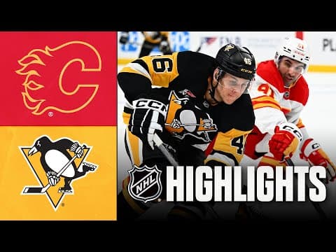Flames vs. Penguins | NHL Highlights | January 10, 2026