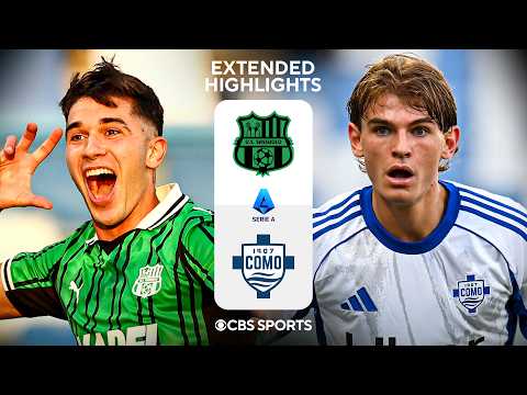 Sassuolo vs. Como: Extended Highlights | Serie A | CBS Sports Golazo
