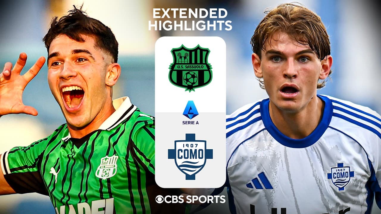 Sassuolo vs. Como: Extended Highlights | Serie A | CBS Sports Golazo
