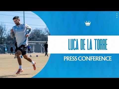 Getting Started in the Queen City | Luca de la Torre Press Conference