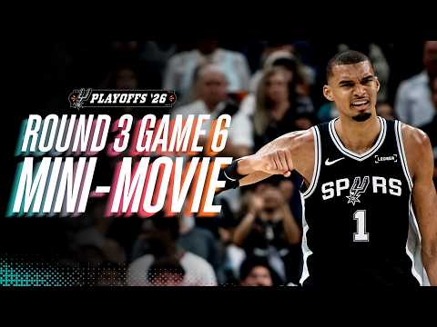 Playoffs Round 3 Game 6 Mini-Movie - SPURS FORCE GAME 7 of Western Conference Finals