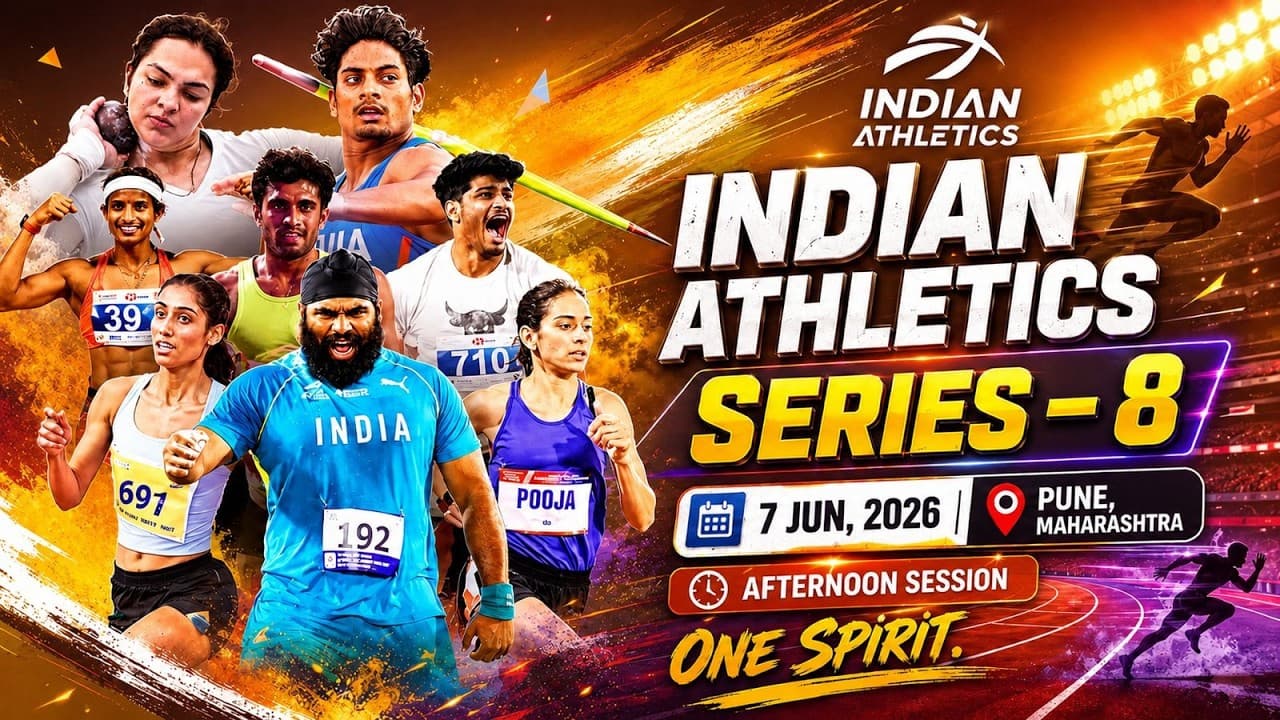 INDIAN ATHLETICS SERIES - 8 AFTERNOON SESSION