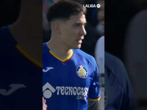 La primera de Martin Satriano 🦁 #laligahighlights #GetafeValencia