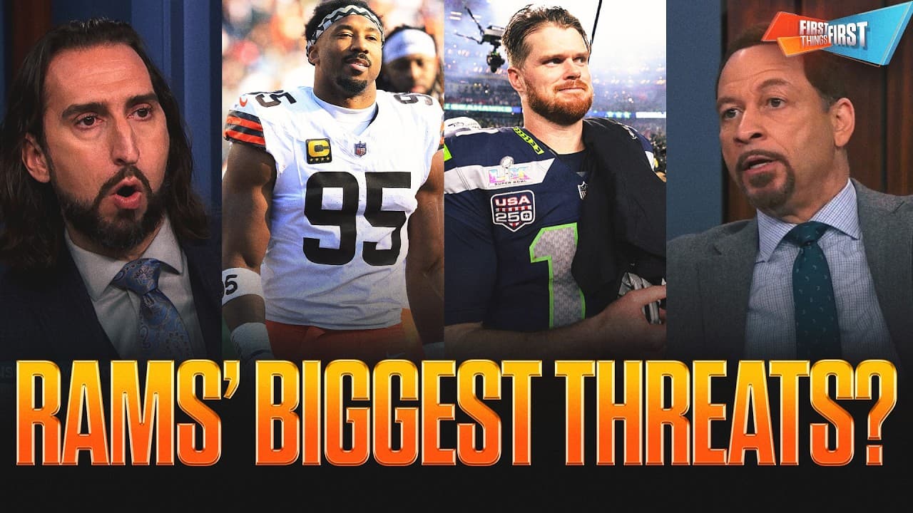 Seahawks, 49ers are Rams' biggest threats in NFC, Drake Maye WILL be better in 2026 season 😤 FTF