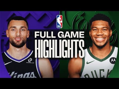 KINGS at BUCKS | FULL GAME HIGHLIGHTS | November 1, 2025