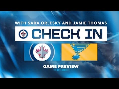 The Check In - 01.20.26 - Blues at Jets