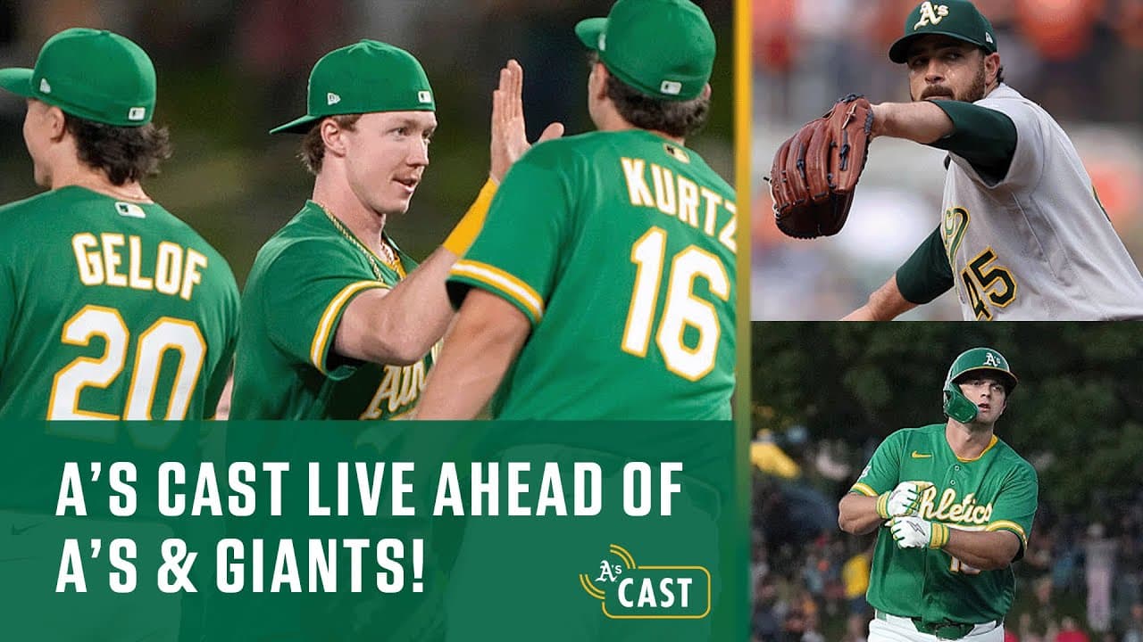 A's Cast Live Ahead of A's & Giants | Henry Bolte, Scott Emerson & Arik Armstead Join Towny!