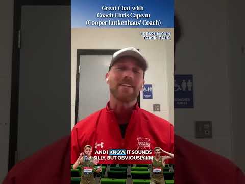 "He's gonna win it" Cooper Lutkenhaus Coach Chris Capeau