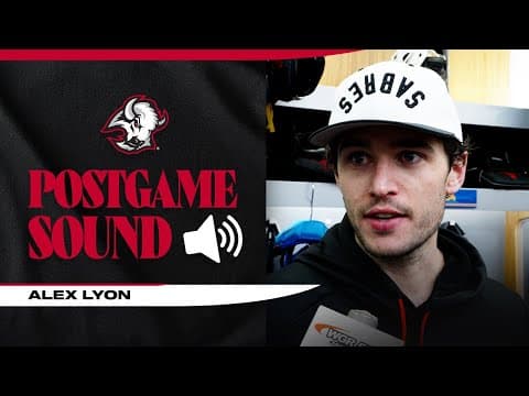 "It's Encouraging" | Alex Lyon After Fourth Win In A Row | Buffalo Sabres