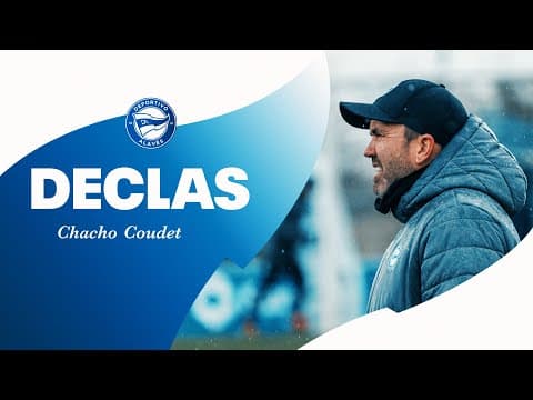 Chacho Coudet: "Este grupo, en las difíciles, siempre da la cara" | Deportivo Alavés