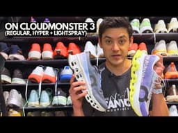 On Cloudmonster 3 (Regular, Hyper, Lightspray) vs. Superblast 3