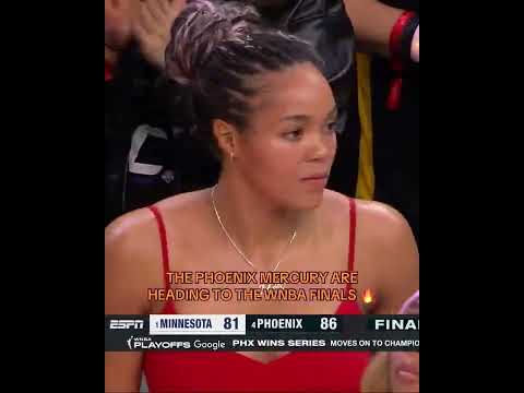 The moment Phoenix secured their return to the WNBA Finals 🔥
