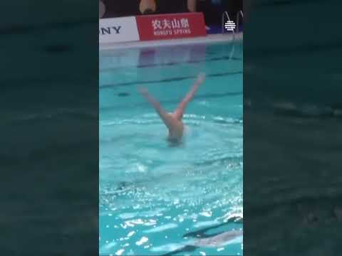 Iris Tio Casas: Stunning Spanish Artistic Swimming Performance #Swimming