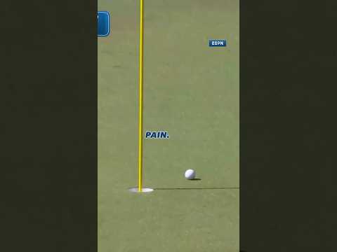 Watch where this par 3 tee shot ends up for Rickie Fowler 😦