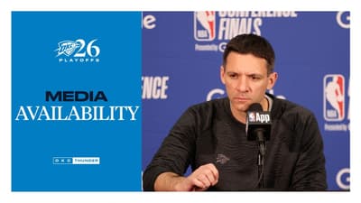 Coach Daigneault After Game 6 | Playoffs | WCF Game 6 | Postgame Media | May 28, 2026