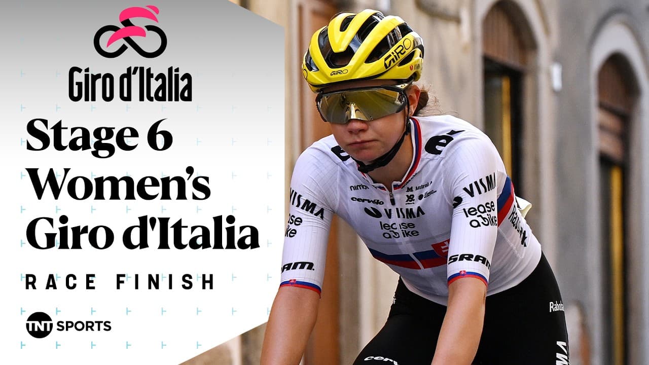 STRONG SPRINT! 💪 | 2026 Women's Giro d'Italia Stage 6 Final KM's | TNT Sports Cycling