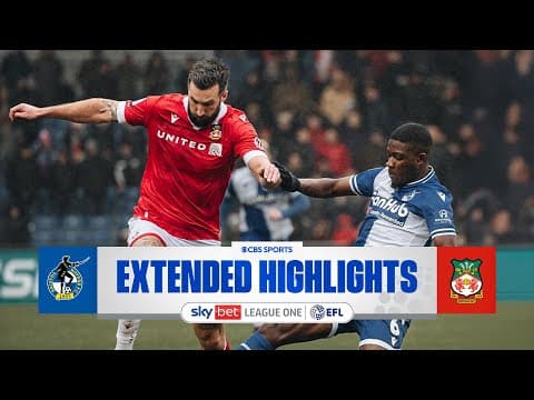 Bristol Rovers vs. Wrexham: Extended Highlights | EFL League One | CBS Sports Golazo