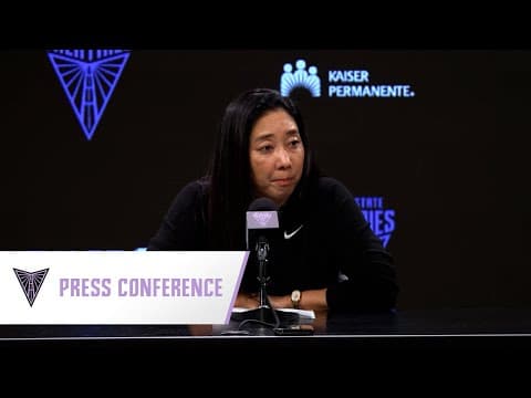 Natalie Nakase On Golden State Valkyries Loss vs. Minnesota Lynx | September 6, 2025