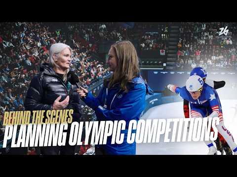 How to Organise Olympic Competitions with Jessica Roosli 📋⛸️ | Behind the Scenes #MilanoCortina2026