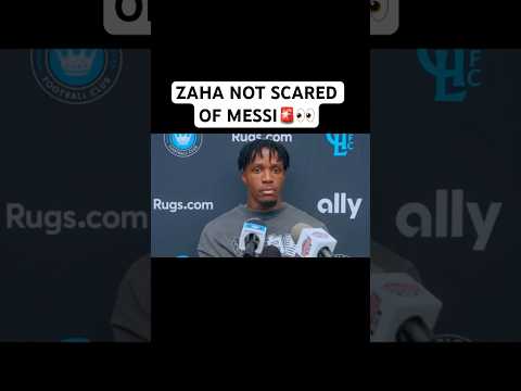 Zaha always ready for a challenge😤